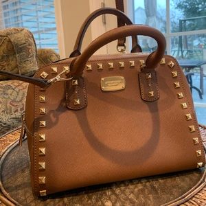 Michael Kors Saffiano Stud Handbag. Never used